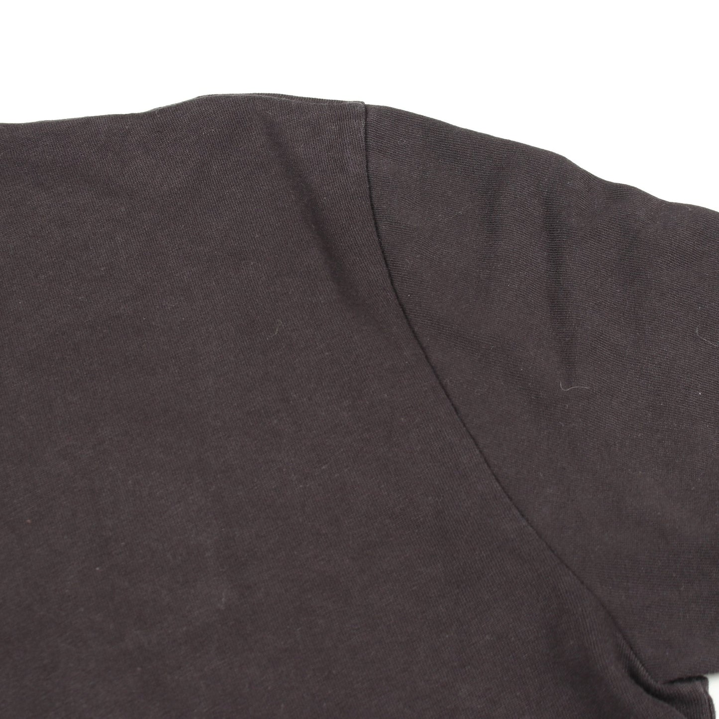 プリント クルーネック 半袖Tシャツ コットン ブラック アレキサンダーマックイーン