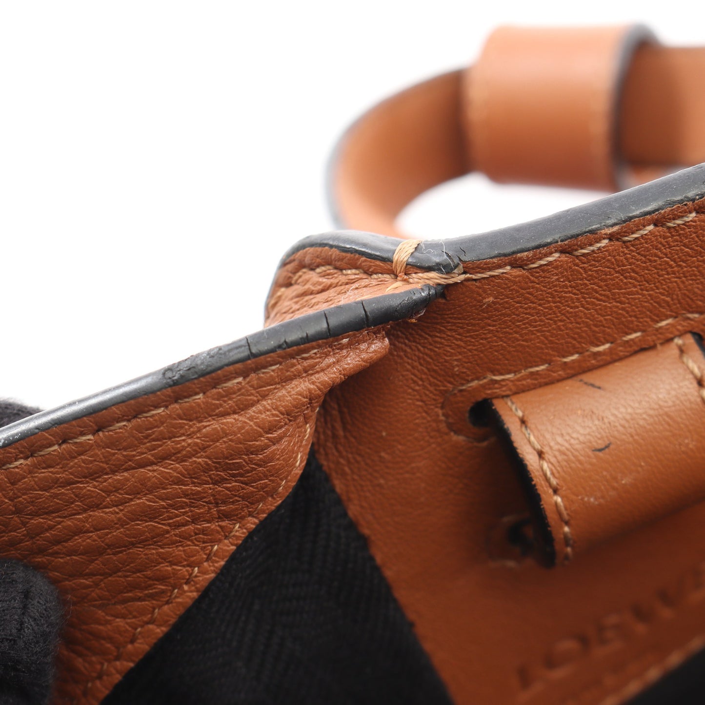 HAMMOCK SMALL ハンモック スモール 2WAY ハンドバッグ レザー ブラウン ロエベ
