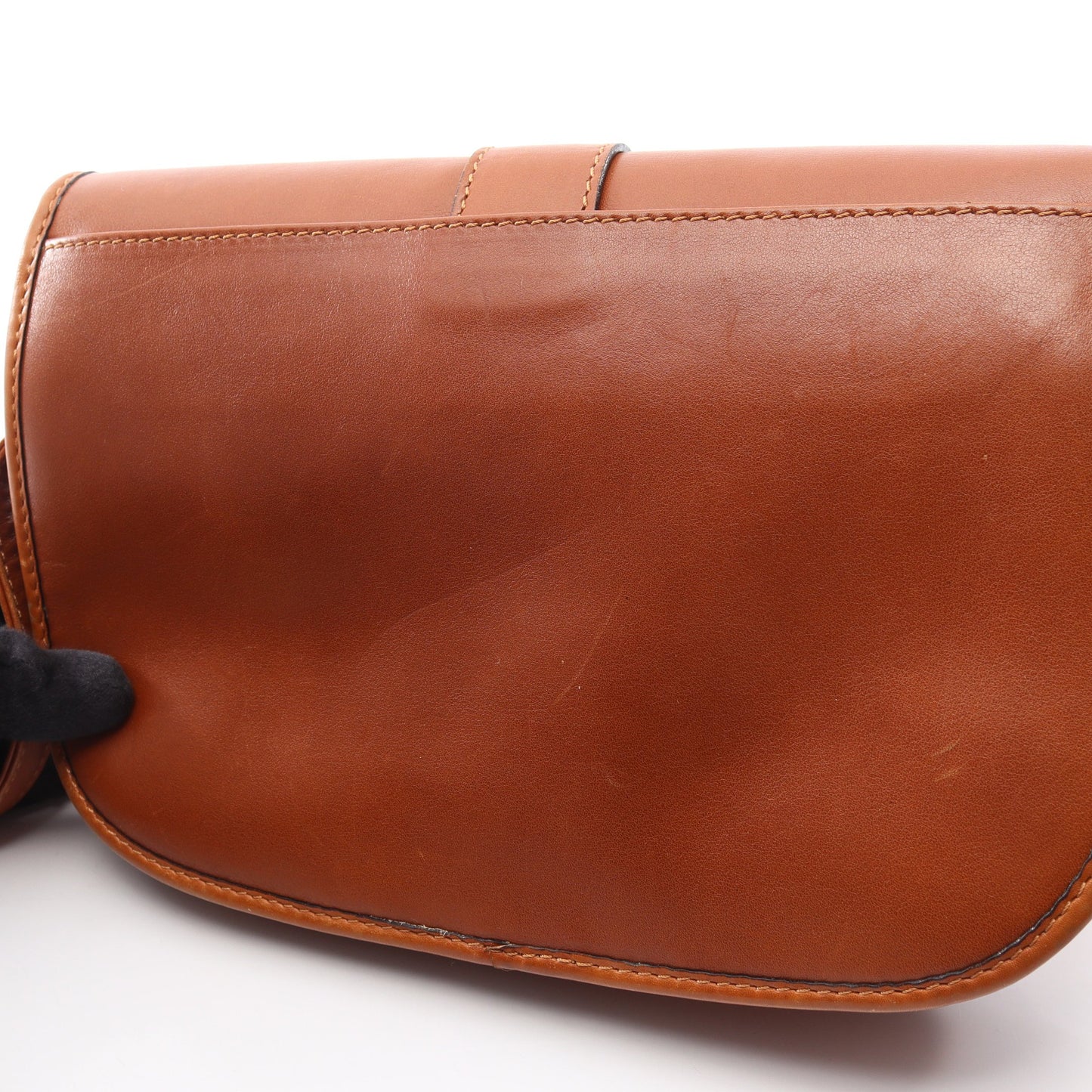 フラップ ショルダーバッグ レザー ブラウン セリーヌ バッグ CELINE