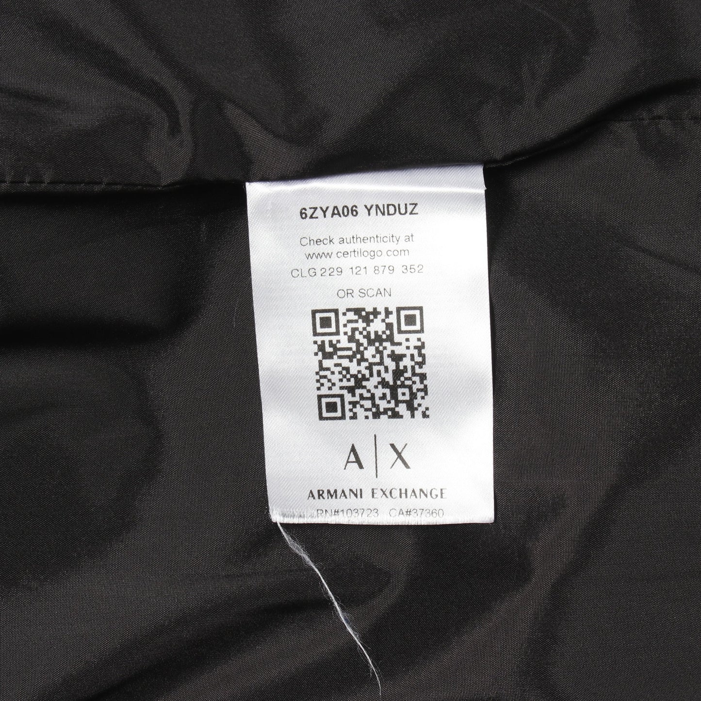 長袖 フリル ワンピース ブラック オレンジ アルマーニエクスチェンジ ワンピース ARMANI EXCHANGE