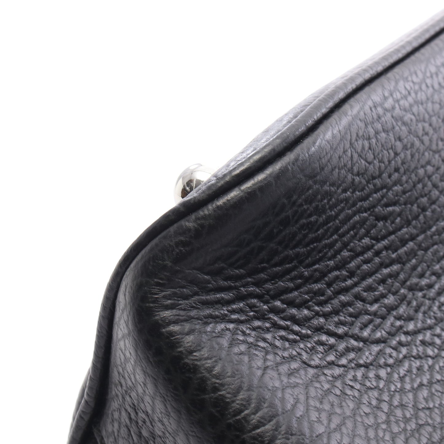 5AC ミディアム 2WAY ハンドバッグ レザー キャンバス ブラック メゾンマルジェラ11 バッグ Maison Margiela 11