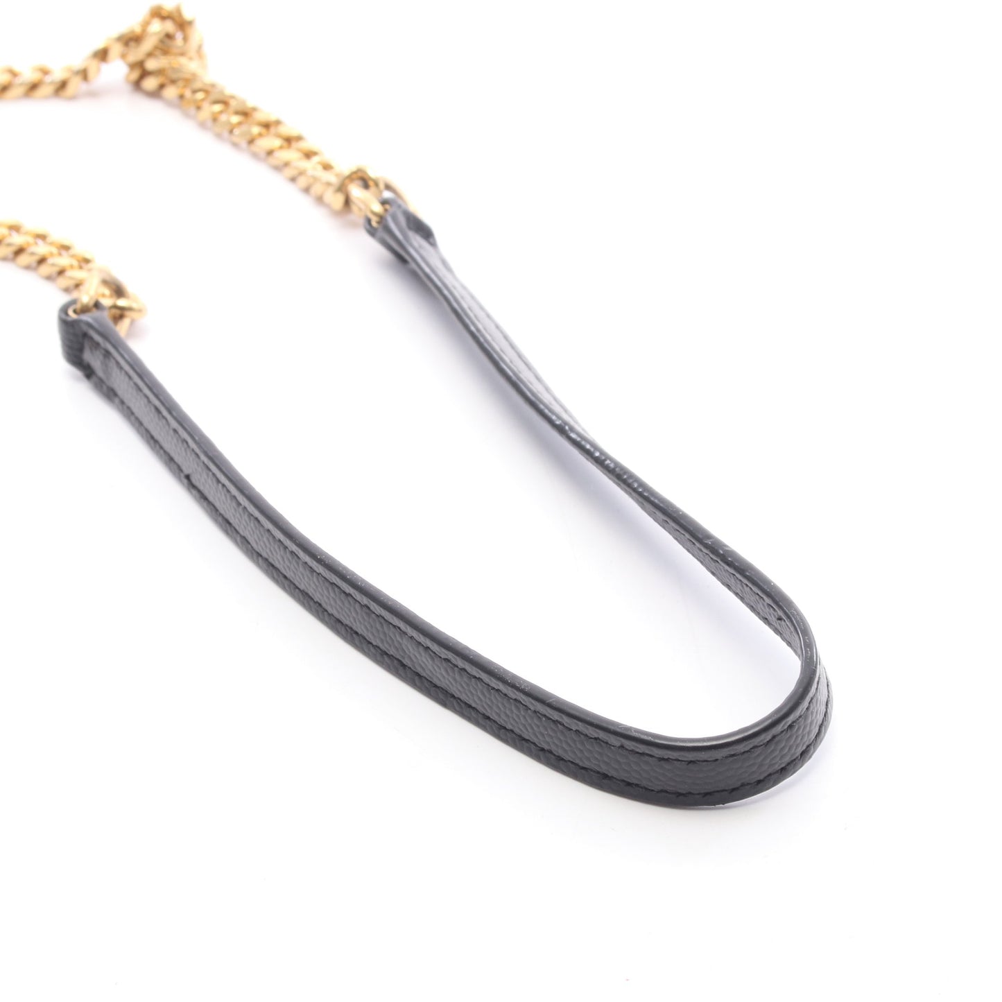 カサンドラ エンベロープ チェーンウォレット レザー ブラック サンローランパリ バッグ SAINT LAURENT PARIS