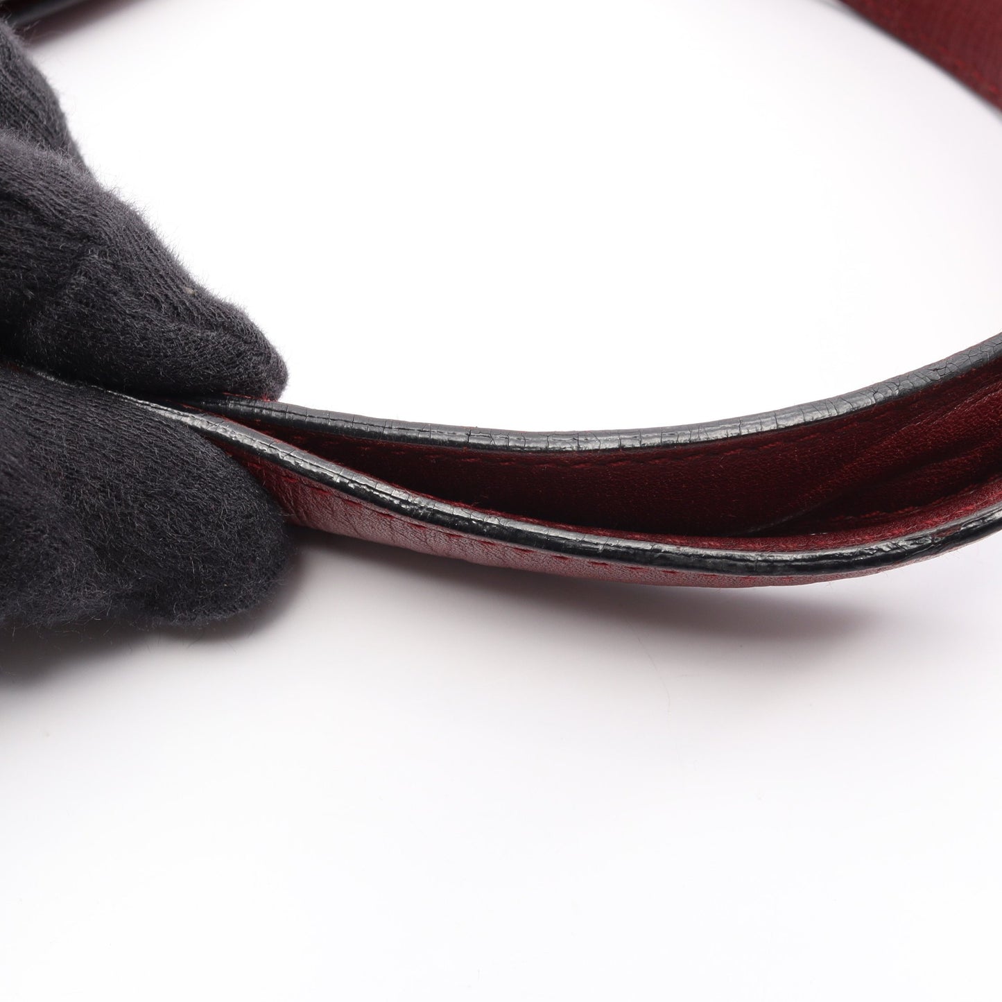 マストライン ハンドバッグ レザー ボルドー カルティエ バッグ Cartier