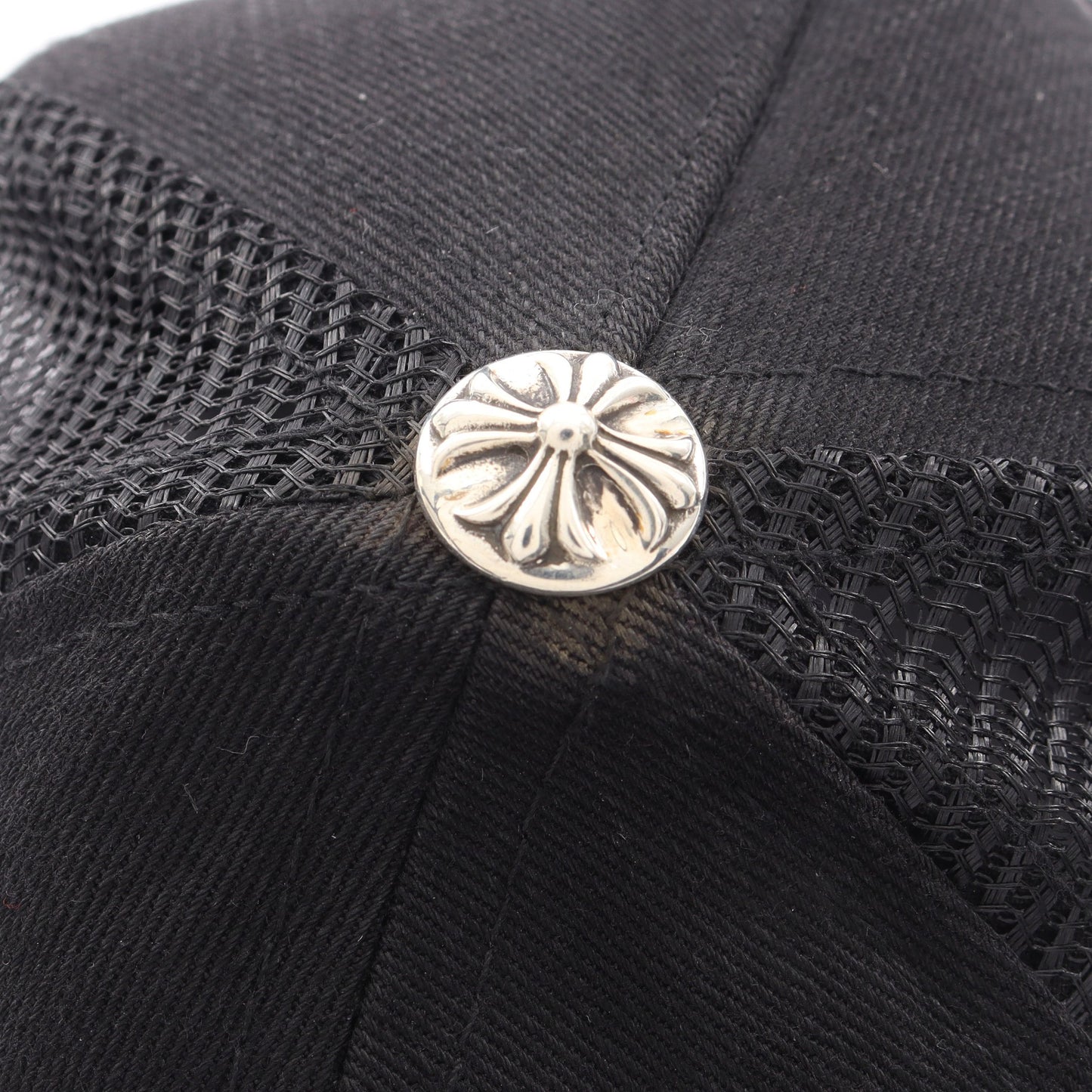 TRUCKER CAP メッシュ キャップ 帽子 コットン ブラック クロムハーツ