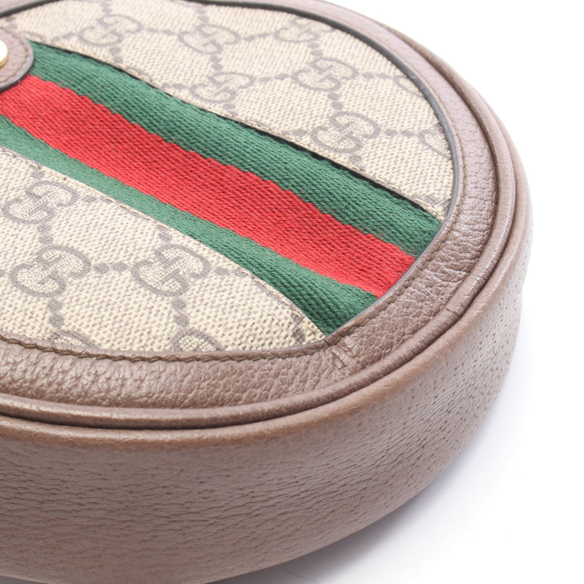 オフィディア GGスプリーム バックパック ミニリュック PVC レザー ベージュ ブラウン マルチカラー グッチ バッグ GUCCI