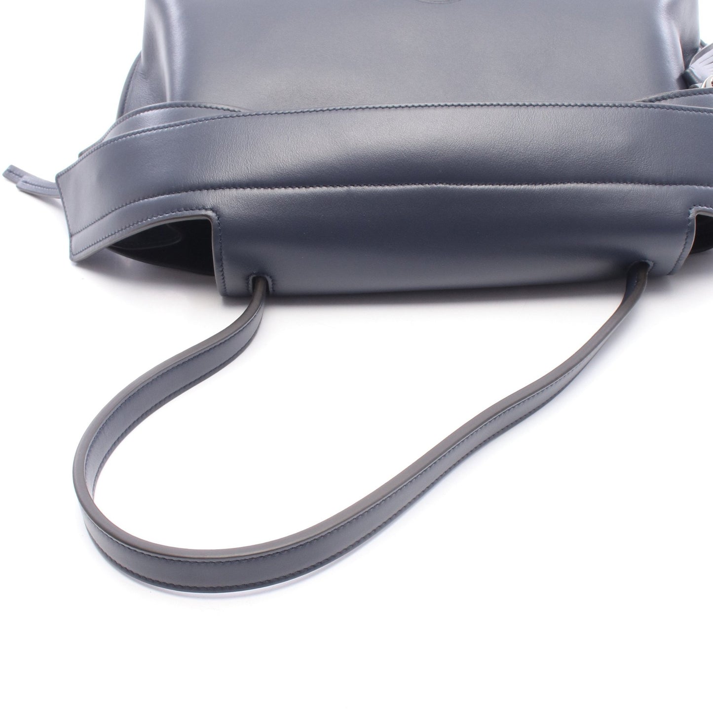 WAVE BAG ショルダーバッグ レザー ネイビー トッズ