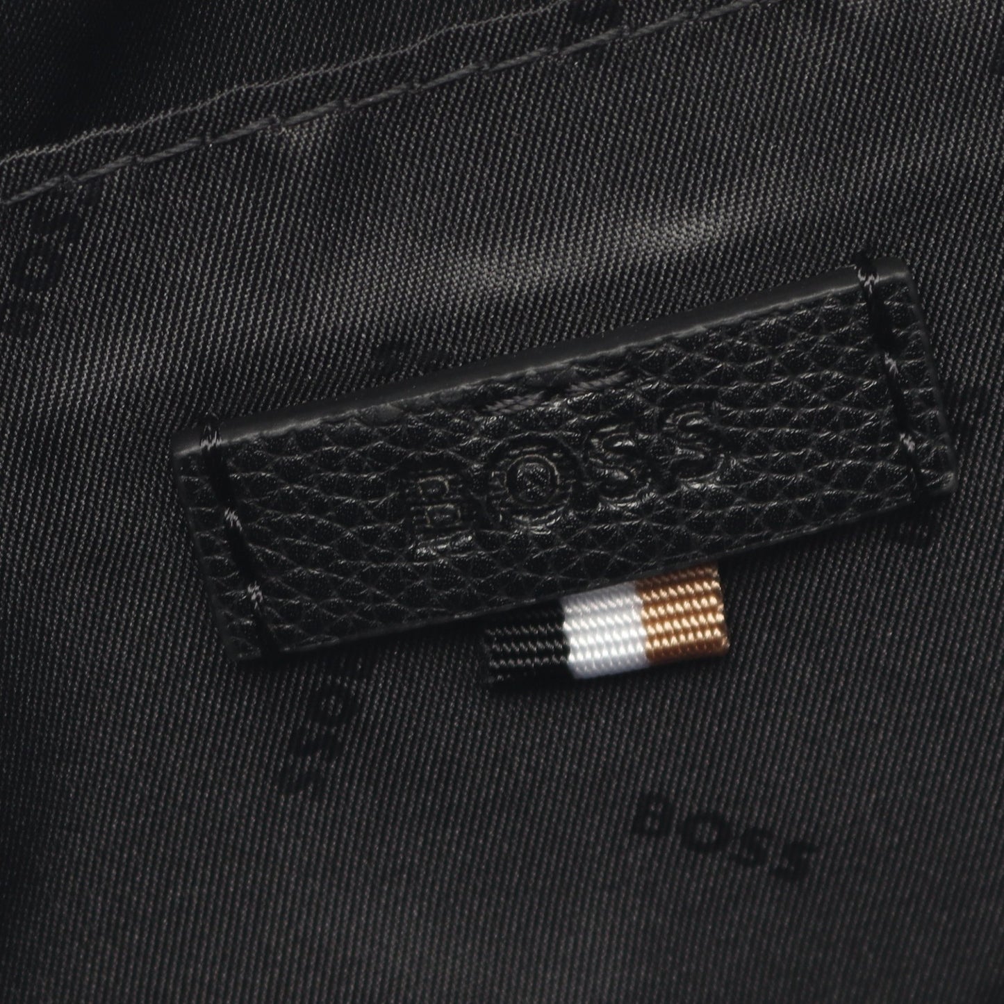 Ray Beltbag ボディバッグ ウエストバッグ フェイクレザー ブラック ヒューゴボス バッグ HUGO BOSS
