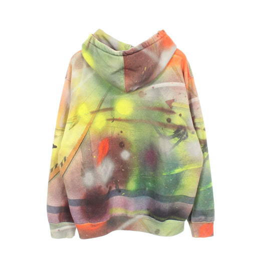 Rammellzee Hooded Sweatshirt グラフィックプリント 裏起毛 プルオーバーパーカー コットン マルチカラー シュプリーム トップス Supreme