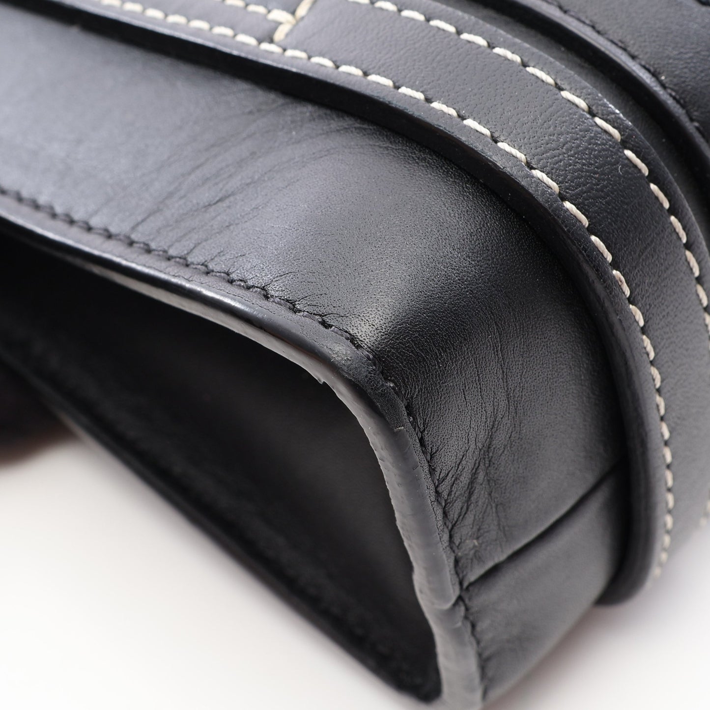 ウッディ ミニ 2WAY ハンドバッグ レザー ブラック クロエ バッグ Chloe