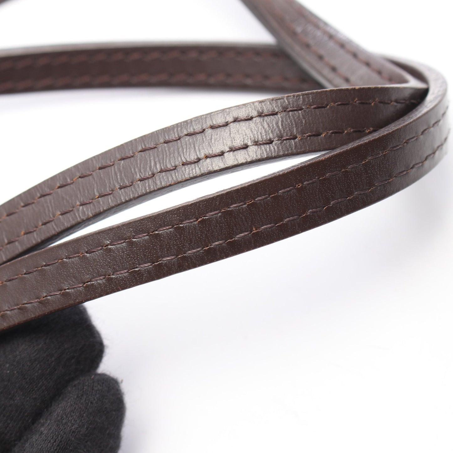 ネヴァーフルMM ダミエエベヌ スリーズ ショルダーバッグ トートバッグ PVC レザー ブラウン ルイヴィトン バッグ LOUIS VUITTON