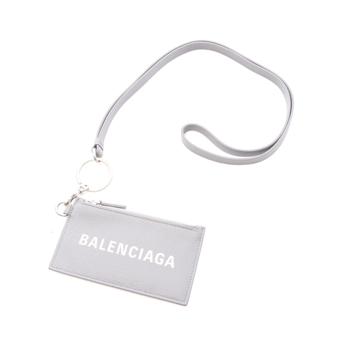 CASH キャッシュ カードケース コインケース レザー グレー バレンシアガ 財布・小物 BALENCIAGA