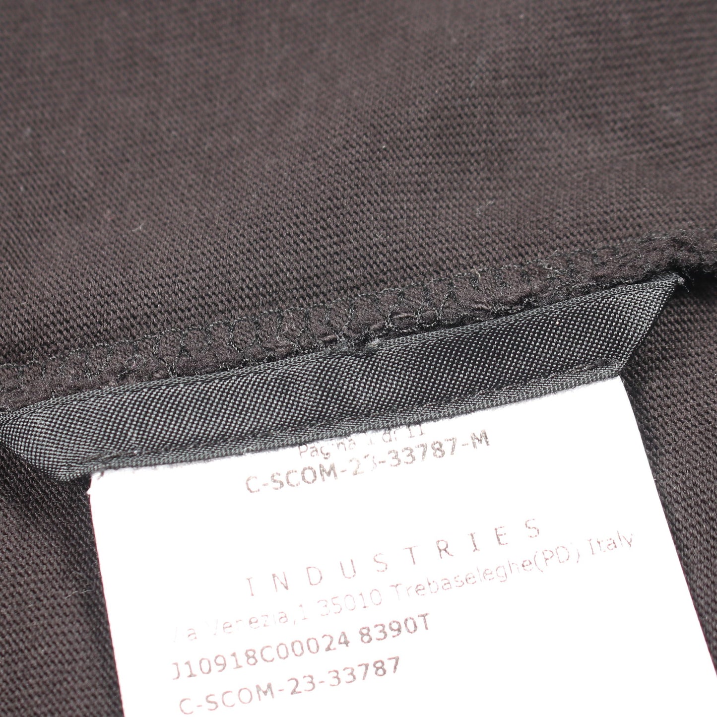 ネックロゴ 半袖Tシャツ コットン ブラック モンクレール