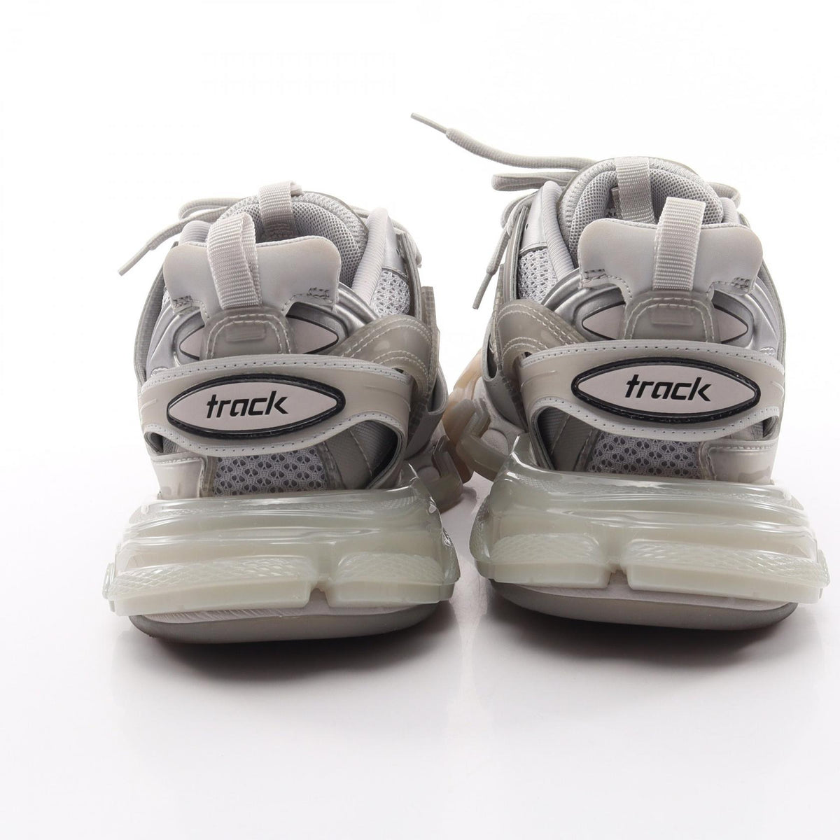 TRACK CLEAR SOLE スニーカー ファブリック ラバー グレー バレンシアガ シューズ BALENCIAGA