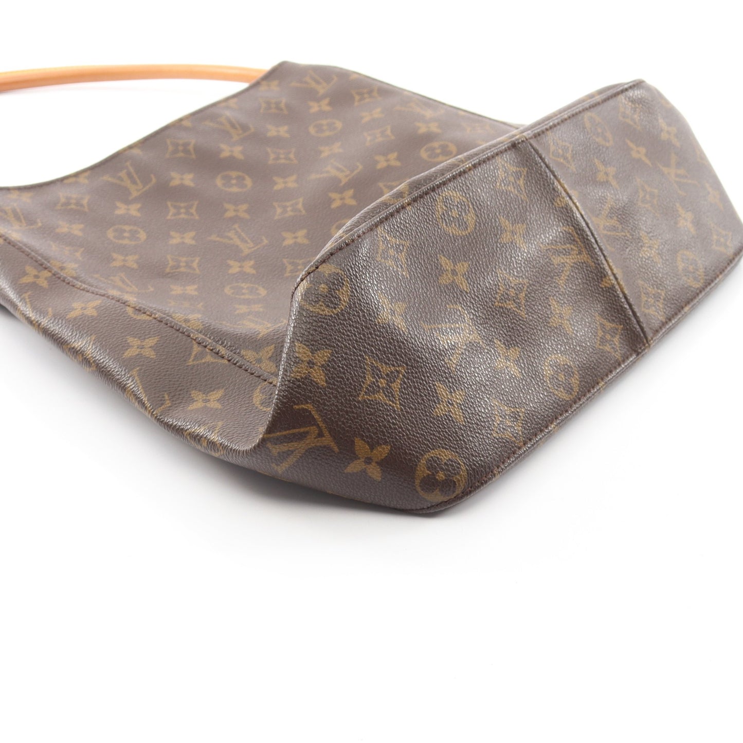 ルーピングGM モノグラム ショルダーバッグ PVC レザー ブラウン ルイヴィトン バッグ LOUIS VUITTON