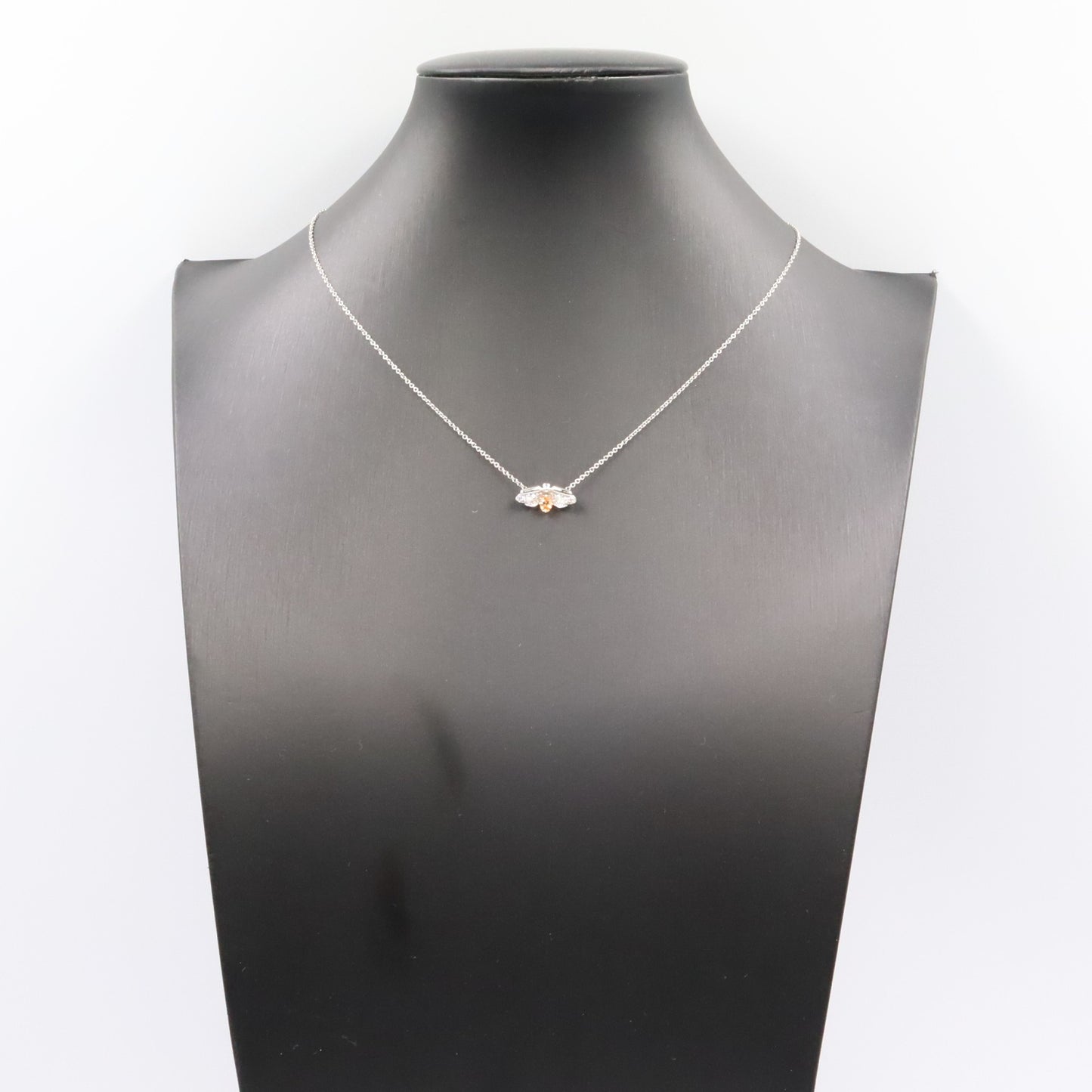 ファイヤーフライ ダイヤ ガーネット ネックレス ネックレス PT950 K18YG ダイヤモンド ガーネット プラチナ イエローゴールド オレンジ ティファニー