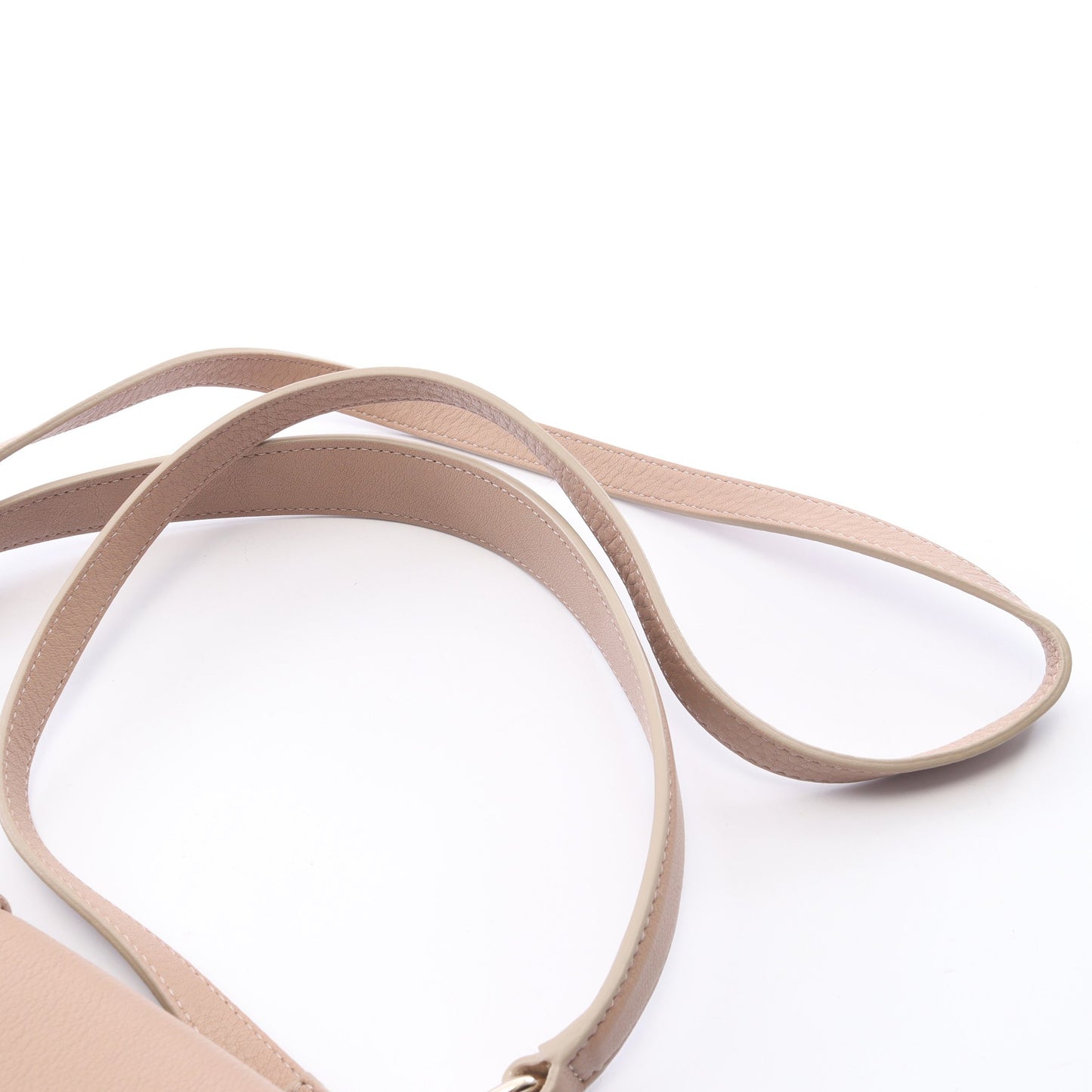 PENELOPE ペネロペ ミディアム 2WAY ショルダーバッグ レザー ピンクベージュ クロエ
