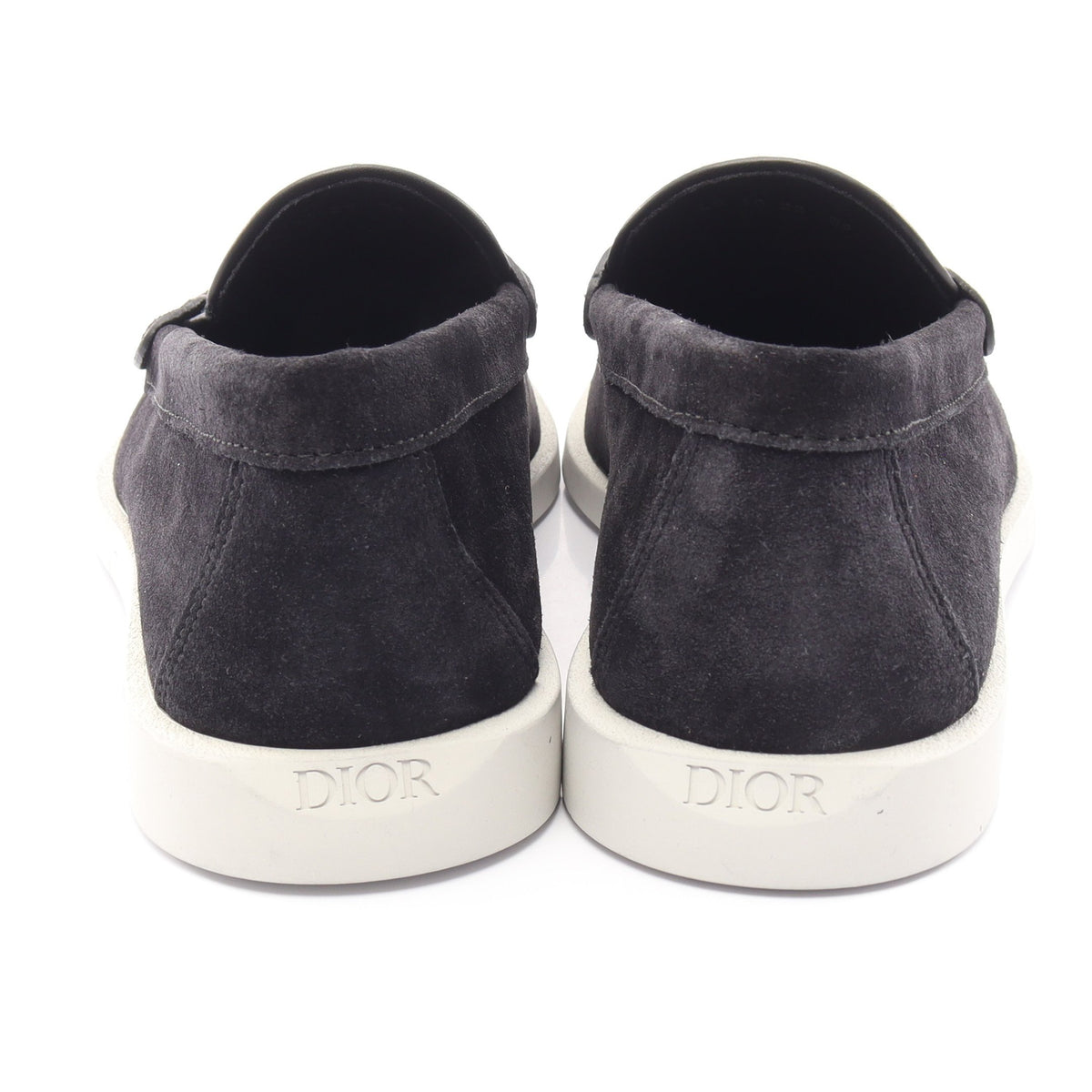 Dior Granville オブリークジャカード ローファー スエード キャンバス ブラック ディオール シューズ DIOR