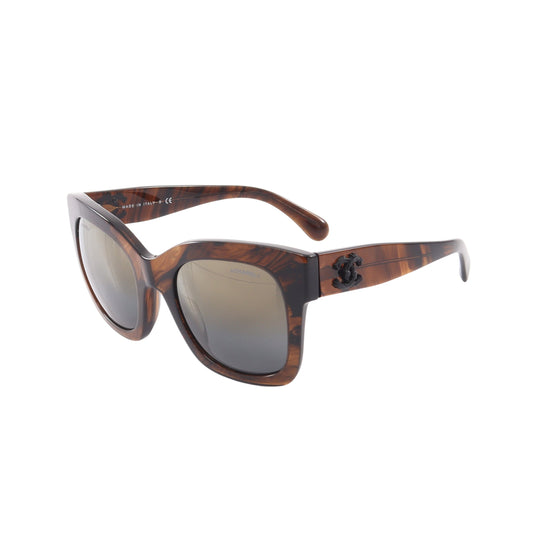 ココマーク サングラス ブラウン シャネル