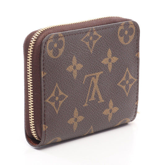 ジッピー コインパース モノグラム コインケース PVC ブラウン ルイヴィトン 財布・小物 LOUIS VUITTON