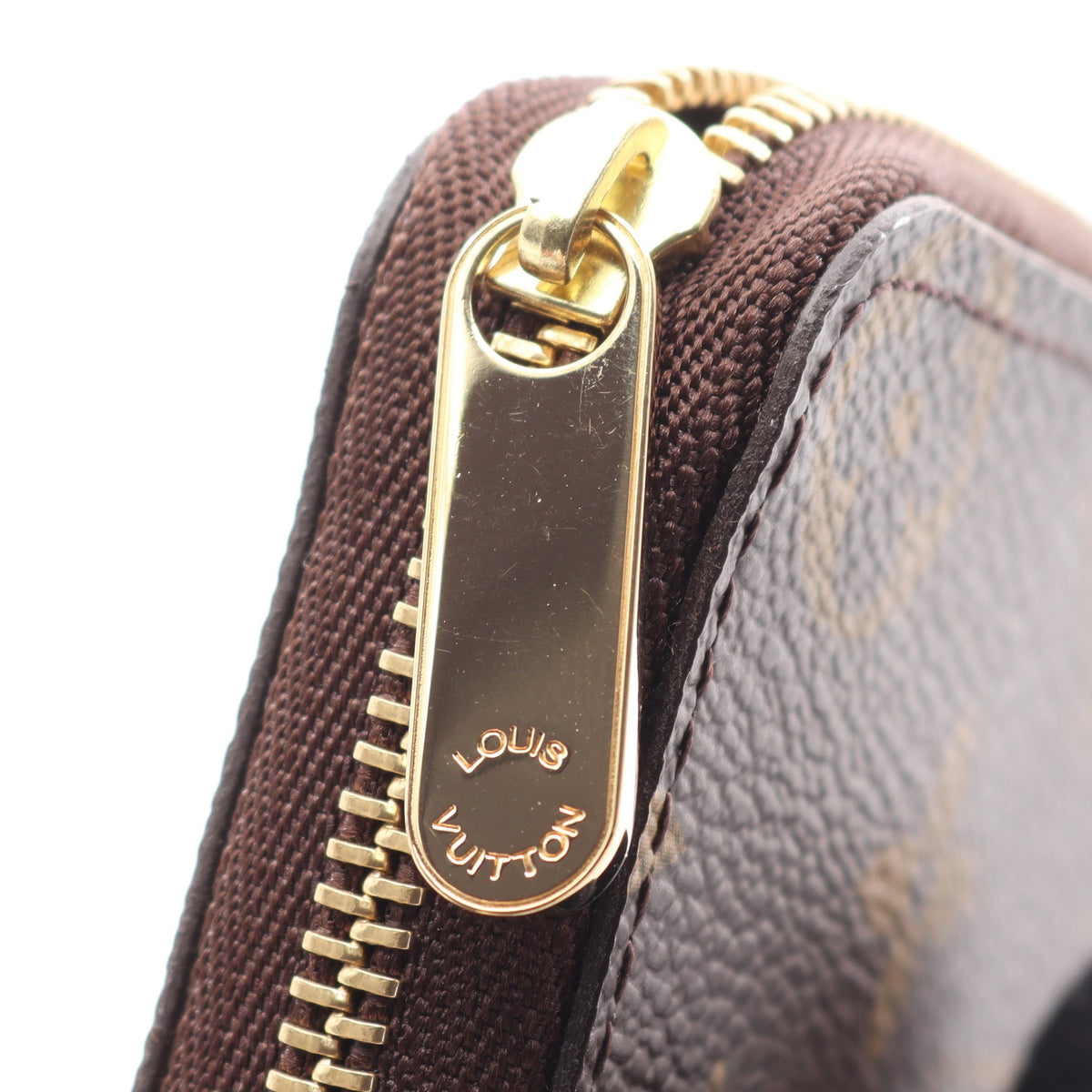 ジッピー コインパース モノグラム コインケース PVC ブラウン ルイヴィトン 財布・小物 LOUIS VUITTON