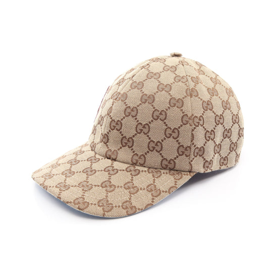 GUCCI × ヒグチユウコ GGキャンバス キャップ レザー ベージュ ライトブルー グッチ 財布・小物 GUCCI