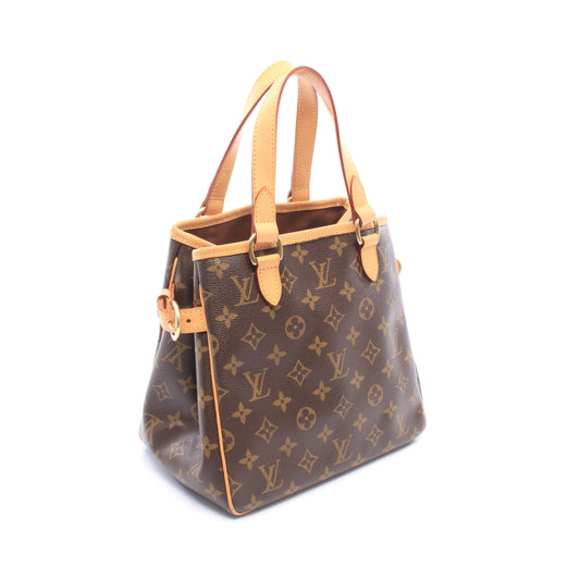 バティニョール モノグラム ハンドバッグ PVC レザー ブラウン ルイヴィトン バッグ LOUIS VUITTON