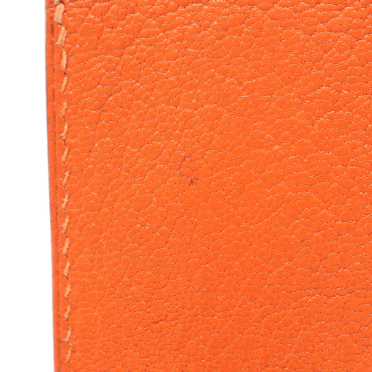 ヒューゴ ペンケース シェーブル オレンジ □G刻印 エルメス 財布・小物 HERMES