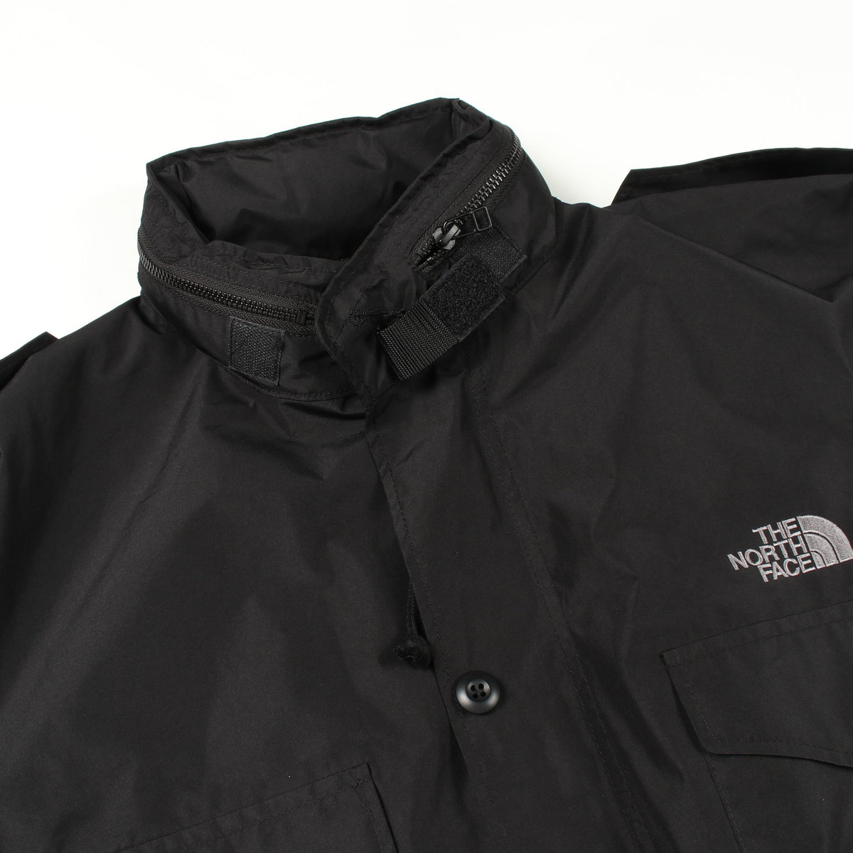 THE NORTH FACE × JUNYA WATANABE MAN エステルタフタラミネート マウンテンパーカー ブラック ザノースフェイス アウター THE NORTH FACE