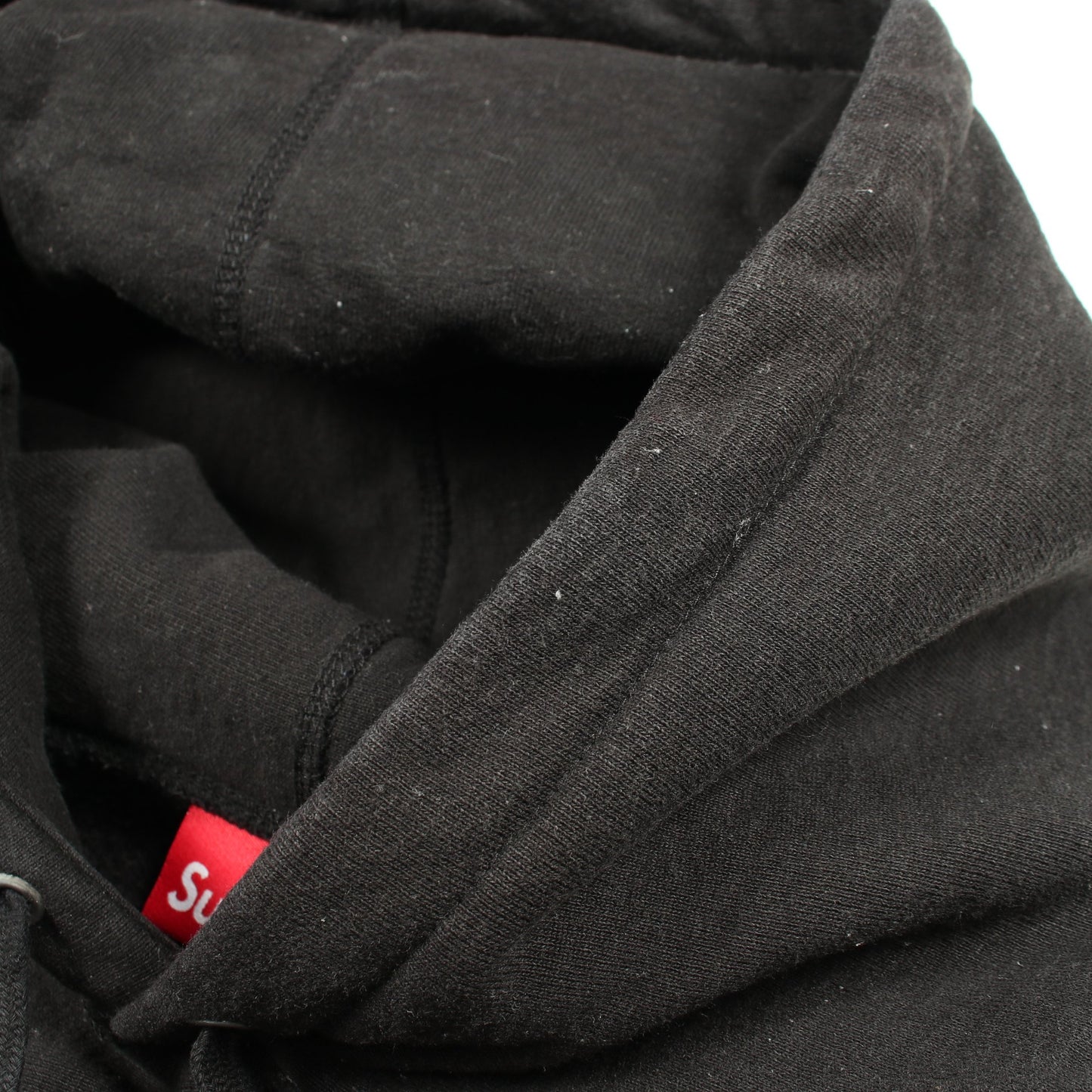 Box Logo プルオーバーパーカー コットン ブラック シュプリーム