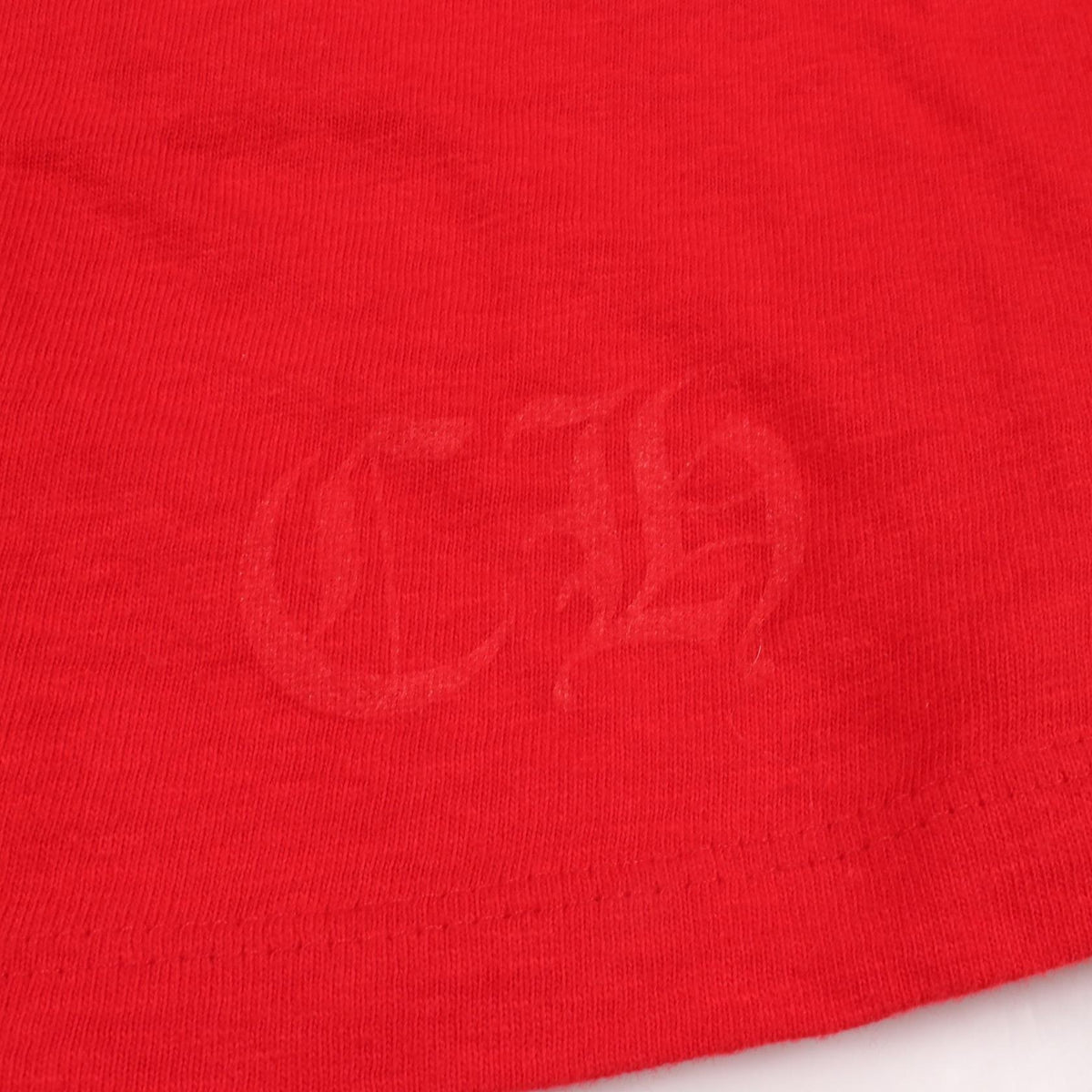 ホースシュー 33 長袖Tシャツ コットン レッド クロムハーツ トップス Chrome Hearts