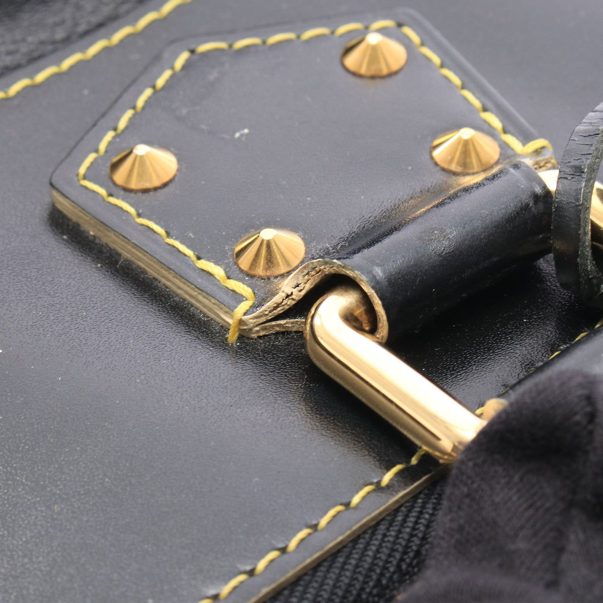 ロックイットGM スハリ ノワール ハンドバッグ レザー ブラック ルイヴィトン バッグ LOUIS VUITTON