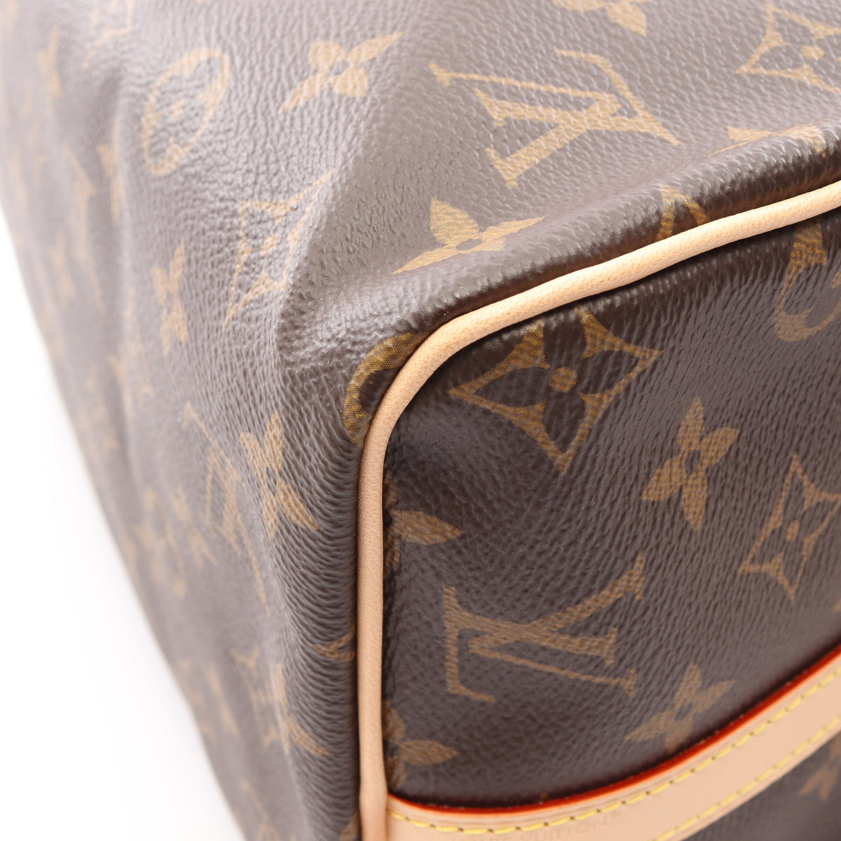 スピーディ バンドリエール30 モノグラム 2WAY ハンドバッグ PVC レザー ブラウン ルイヴィトン バッグ LOUIS VUITTON