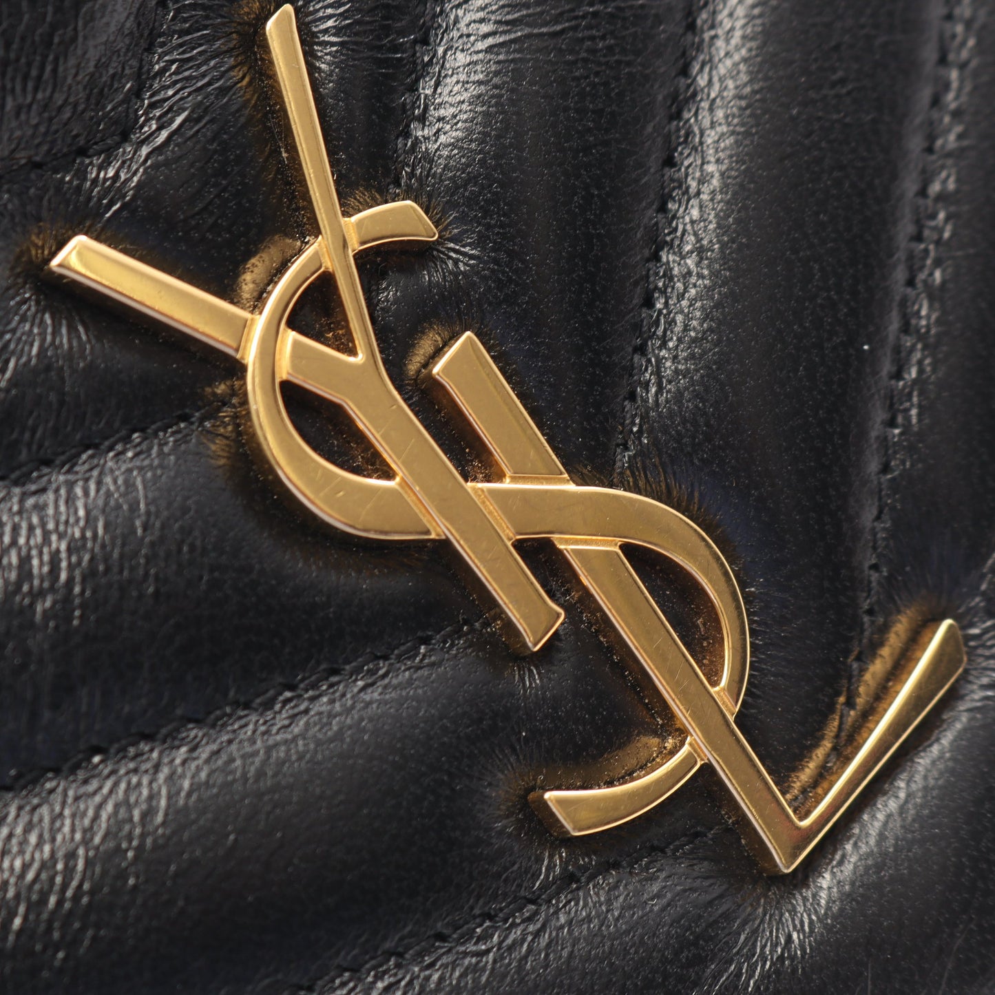 カサンドラ エンベロープ チェーンウォレット レザー ブラック サンローランパリ バッグ SAINT LAURENT PARIS
