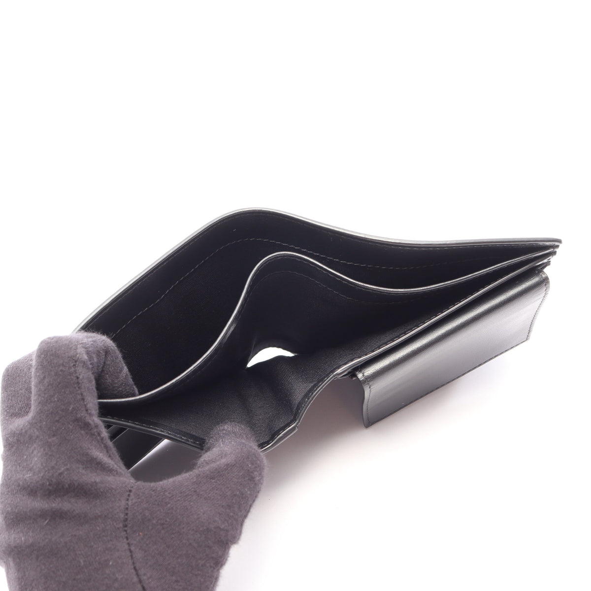 バイフォールドウォレット 二つ折り財布 レザー ブラック セリーヌ 財布・小物 CELINE