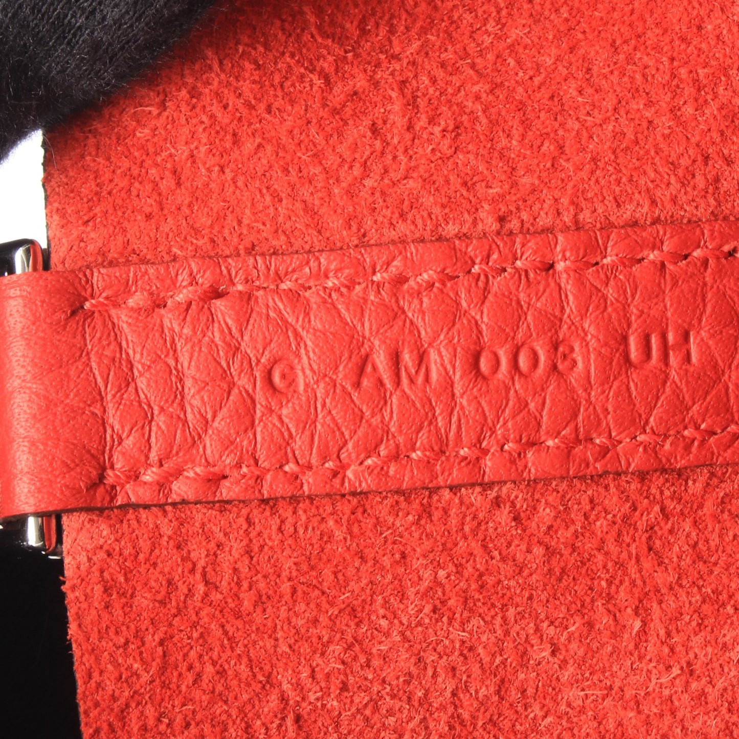 ピコタンロックPM ルージュラデュー ハンドバッグ トリヨンクレマンス レッド シルバー金具 G刻印 エルメス