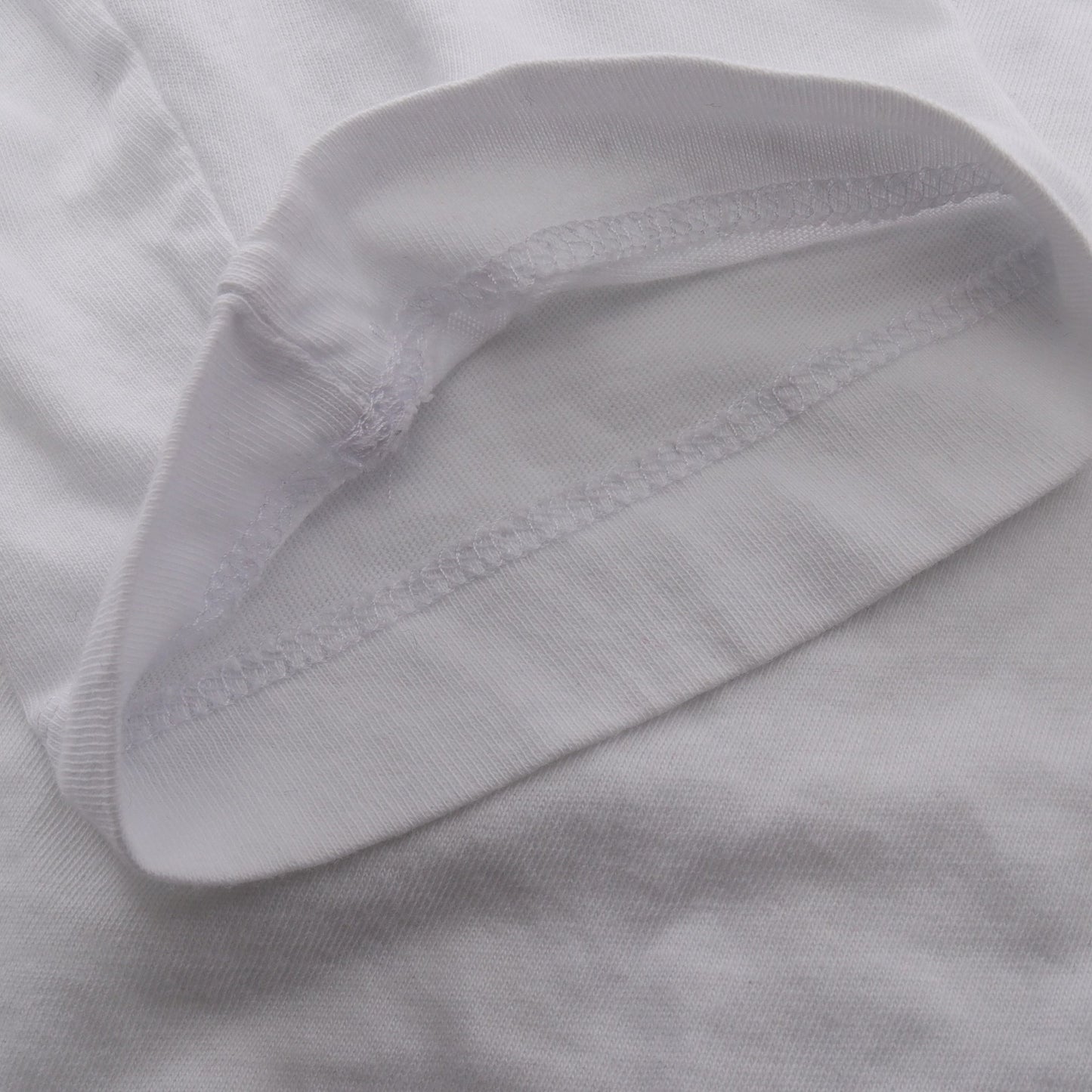 アームロゴ 長袖Tシャツ コットン ホワイト モンクレール