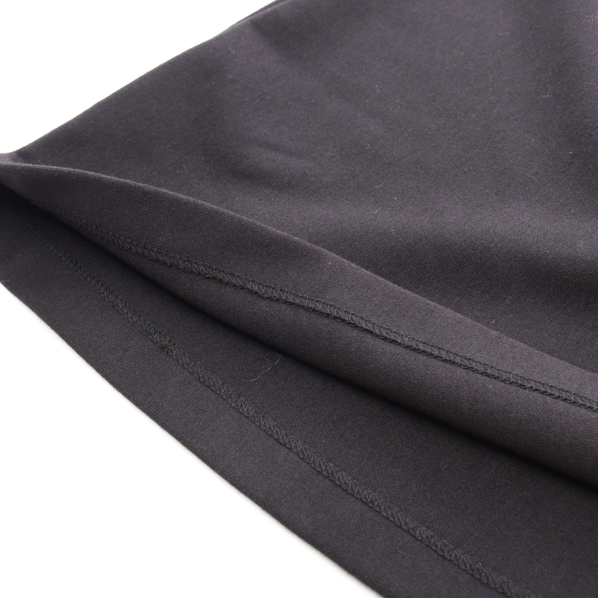 Cropped Draped T-Shirt アナグラム ロゴ アシンメトリー カットソー コットン ブラック ロエベ