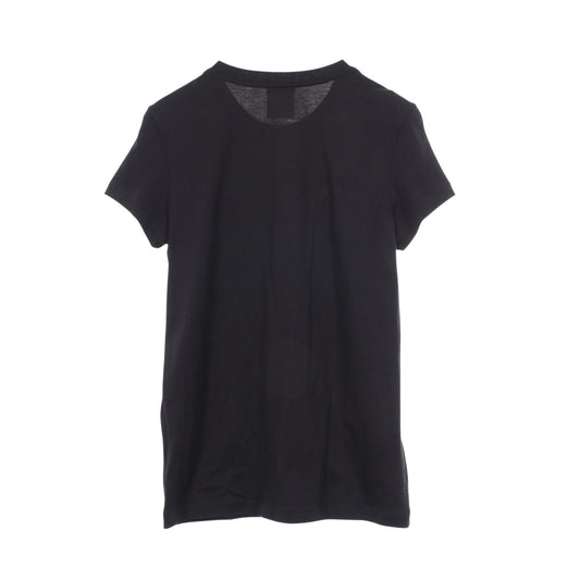 ココマーク装飾 半袖Tシャツ コットン ブラック シャネル