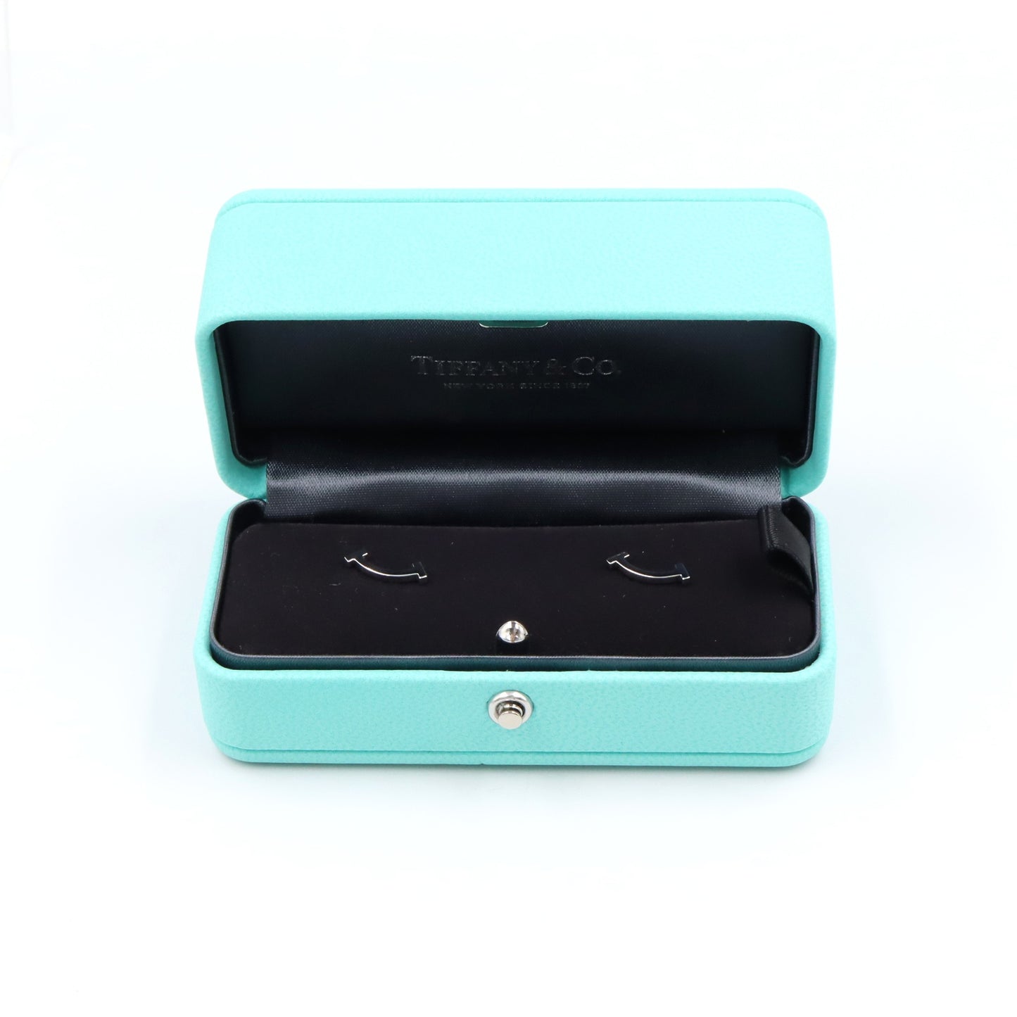 Tスマイル ミニ ピアス ピアス K18WG ホワイトゴールド ティファニー