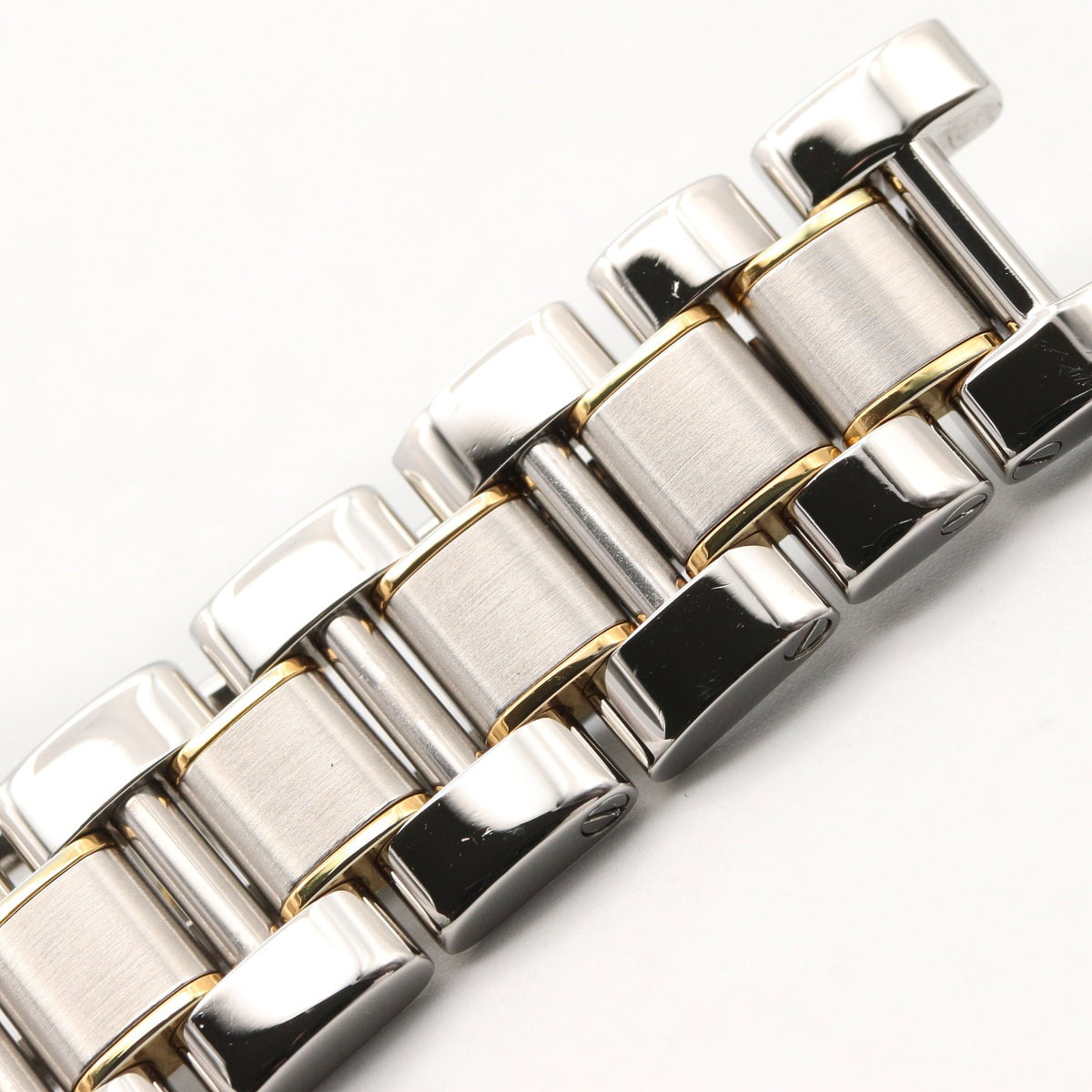 マスト21 SM レディース 腕時計 クオーツ GP(ゴールドメッキ) ステンレススチール シルバー カルティエ 時計 Cartier