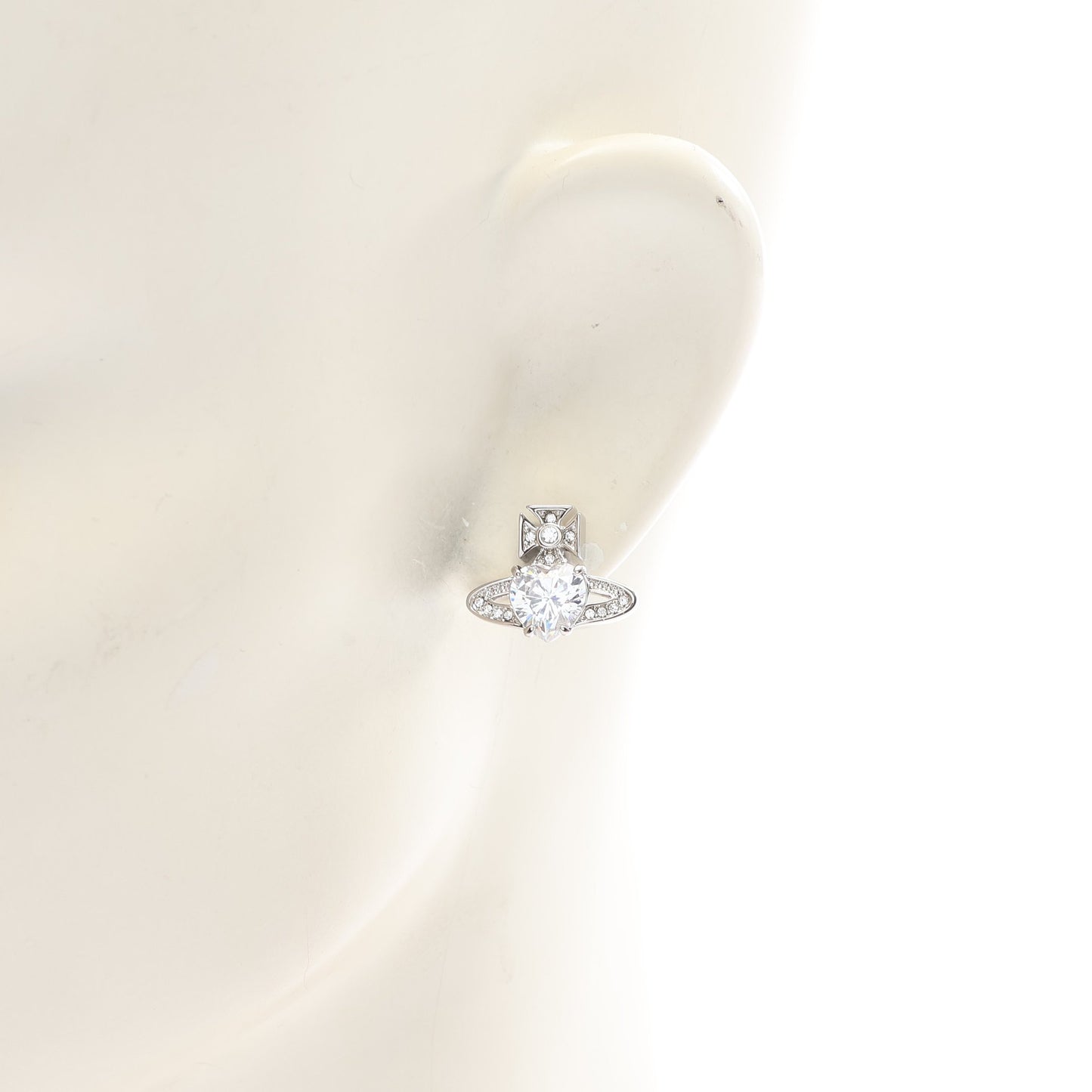 ARIELLA アリエラ ピアス ラインストーン シルバー クリア ヴィヴィアンウエストウッド アクセサリー Vivienne Westwood