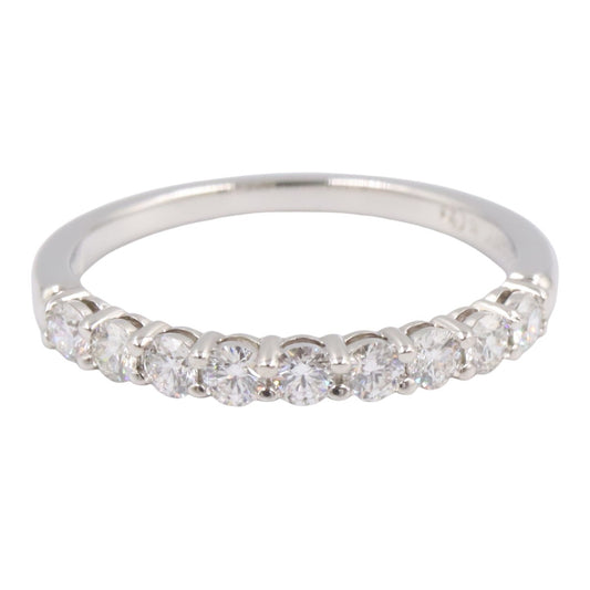 フォーエバーバンド ダイヤ リング リング 指輪 PT950 ダイヤモンド プラチナ クリア ティファニー