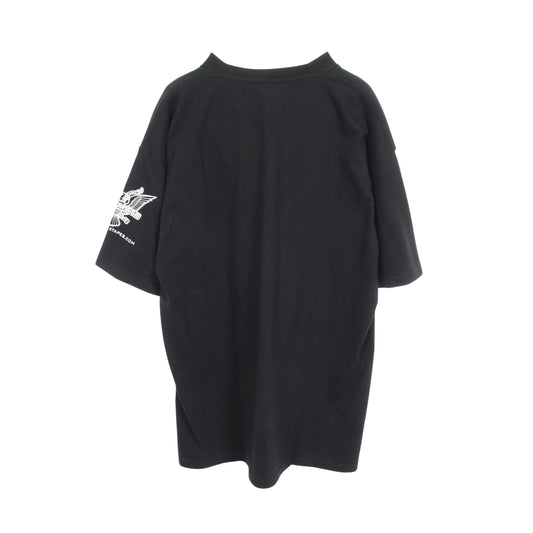 THE Goonies プリント 半袖Tシャツ コットン ブラック ディプロマッツ