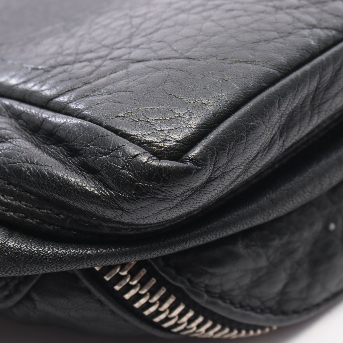 TOILETRY DUFFLE 3セメタリー クロスパッチ ダッフルバッグ ハンドバッグ レザー ブラック クロムハーツ