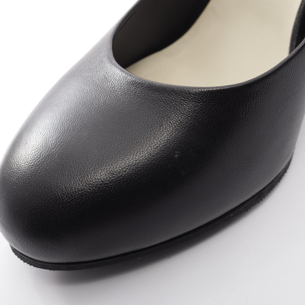 ココマーク パンプス レザー ブラック アイボリー シャネル