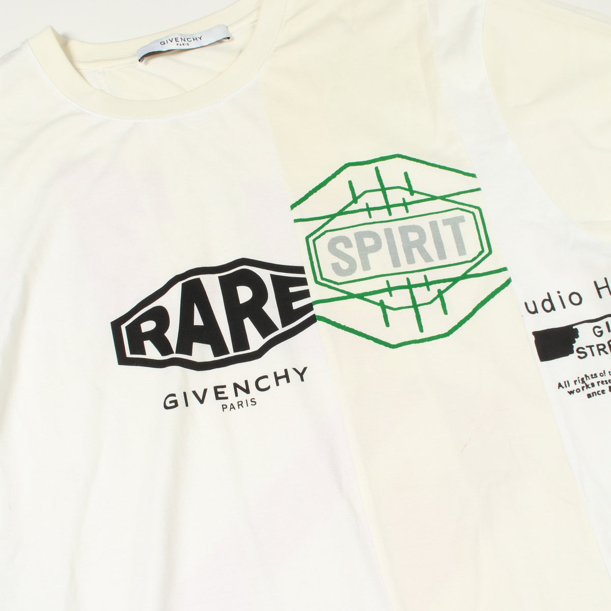 グラフィックプリント 半袖Tシャツ コットン ホワイト マルチカラー ジバンシィ トップス GIVENCHY