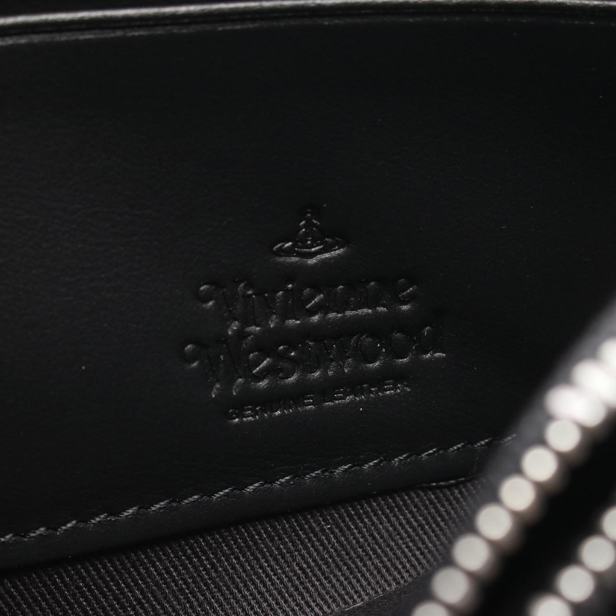 CLASSIC ZIP ROUND WALLET オーブ ラウンドファスナー長財布 サフィアーノレザー ブラック ヴィヴィアンウエストウッド