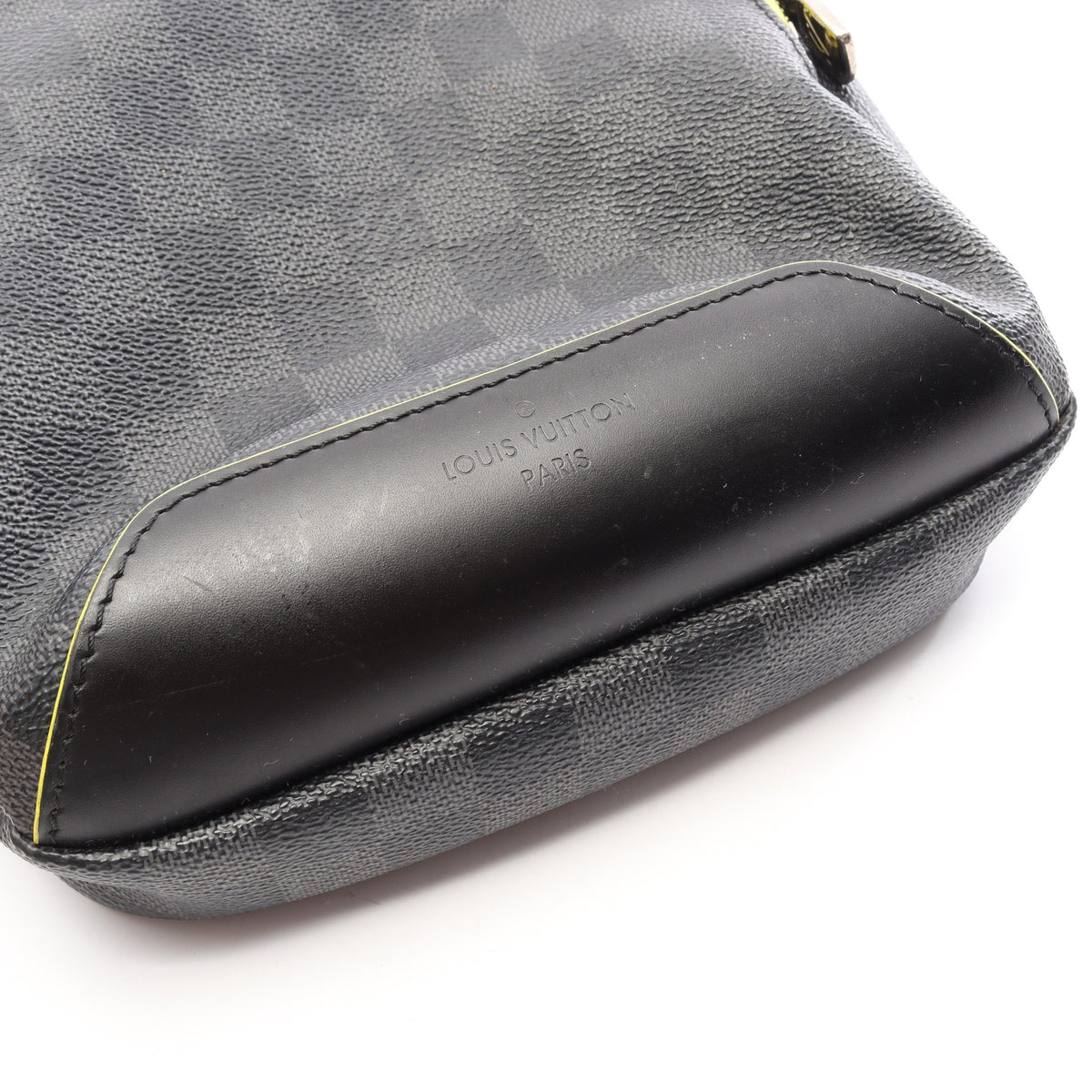 アヴェニュー スリングバッグ ダミエグラフィット ボディバッグ PVC レザー ブラック ルイヴィトン バッグ LOUIS VUITTON