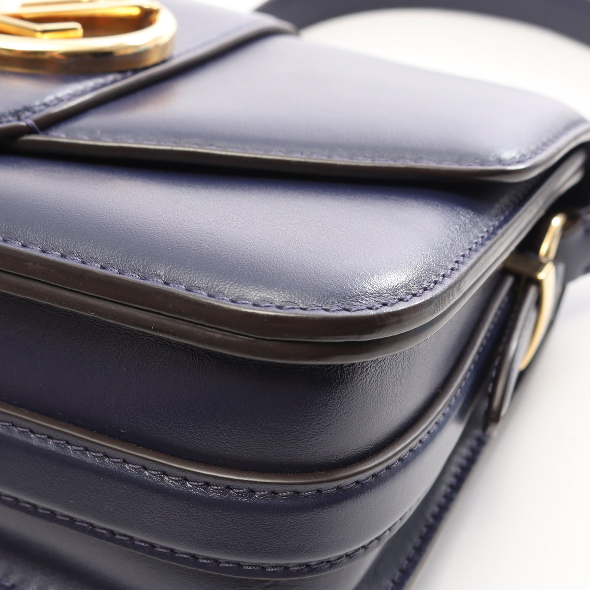 LV PONT 9 LVポンヌフ ブルーニュイ ショルダーバッグ レザー ネイビー ルイヴィトン