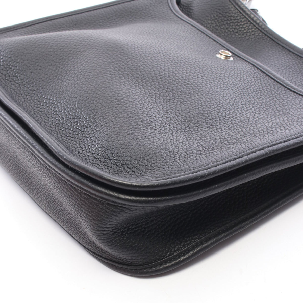エヴリン 3 トロワ PM ショルダーバッグ トリヨンクレマンス ブラック シルバー金具 D刻印 エルメス